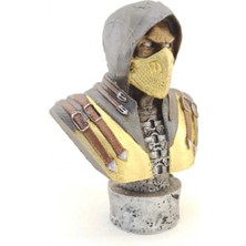Marsilyan Polyester Scorpion Büst Büyük Boy