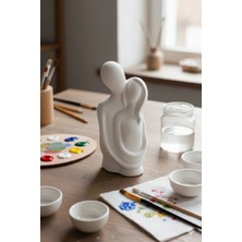 Pordizayn Seramik Sevgili Biblosu Bisküvi(Yarımamul)