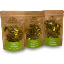 Zerbap 3'lü Kivi Kurusu Seti - %100 Doğal ve Şeker Ilavesiz (3 x 50 G)