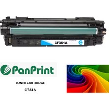 PanPrint Hp 508A CF361A Mavi Muadil Toner