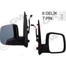 Özgürce Elektrikli Isıtmalı Dış Dikiz Aynası Sağ Fiorino Bipper Nemo 07