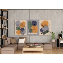 Sensei Sticker 3D Kanvas Tablo - Yüksek Kalite - Kalın Çıta -3 Set