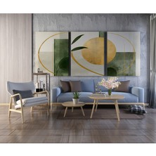 Sensei Sticker 3D Kanvas Tablo - Yüksek Kalite - Kalın Çıta -3 Set