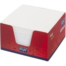 Kraf Küp Blok 8X8CM Beyaz Not Kağıdı - 2 Adet