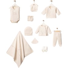 Gültekin Bebe Turp Baby 10 Lu Uyuyan Ayı Erkek Hastane Çıkışı 0-3 Aylık -436376650 - Bej