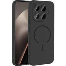 Başkenttekno Xiaomi 15T Pro Kılıf Meta Lansman M-Safe Kamera Korumalı Içi Kadife Yumuşak Renkli Süet Silikon