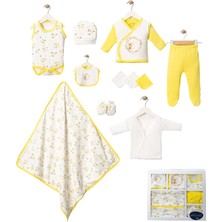 Gültekin Bebe Misimosi Tatlı Tavşan Temalı 10 Lu Kız Hastane Çıkışı 0-3 AYLIK-436794404 - Sarı