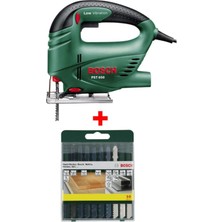 Bosch Çok Amaçlı Dekupaj Testere Makinesi Seti, 10 Parça Metal ve Ahşap Testere Bıçağı