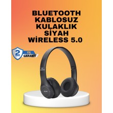 Negok Mikrofonlu Kablosuz Kulaklık | Uzun Pil Ömrü ve Stereo Ses Performansı