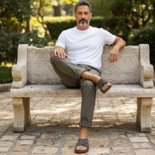 Pearnight Witta Rahat Kukanımlı Erkek Terliği Hac Umre Sokak Ev Iş