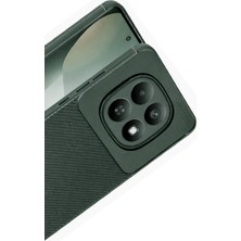 AK-SA-STR Newface Xiaomi Redmi Note 15 Pro 4g Auto Focus Karbon Kapak - Koyu Yeşil