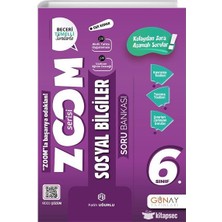 Karma Kitaplar Günay Yayınları 6. Sınıf Sosyal Bilgiler Zoom Serisi Soru Bankası