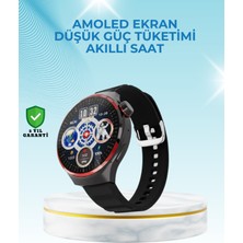 Normadia Nfc Destekli Akıllı Saat, Amoled Ekran, Şık Tasarım, Çok Fonksiyonlu