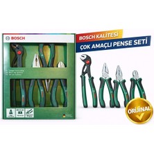 Bosch Pratik 4’lü Pense Seti, Çok Amaçlı ve Dayanıklı El Aletleri