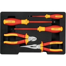 Bosch Çok Amaçlı El Aleti Seti, 5 Parça, Güçlü ve Dayanıklı Tasarım