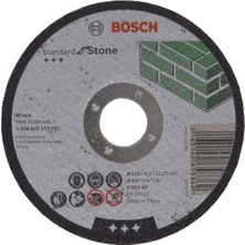 Bosch Düz Taş Serisi 115X3,0 Mm, Yüksek Kalite ve Dayanıklılık