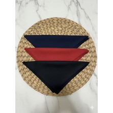 Bsa 3'lü Pamuklu Tülbent Seti, 100X100 Yumuşak Yazma, Tülbent, Hediyelik 3'lü Tülbent Seti, Günlük Yazma