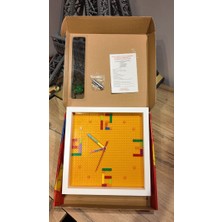 Blok Desen Duvar Saati