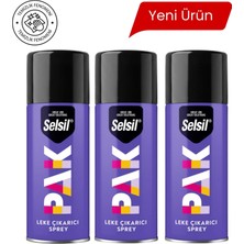 Selsil 3x Leke Çıkarıcı Sprey | Kumaşlarda Yağ ve Inatçı Lekeler Için Pratik Çözüm