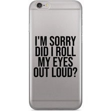 Iphone 6/6s Uyumlu Baskılı Yumuşak Silikon Şeffaf Telefon Kılıfı