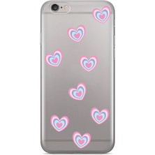 Iphone 6/6s Uyumlu Baskılı Yumuşak Silikon Şeffaf Telefon Kılıfı