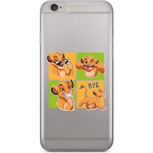 Iphone 6 Plus / 6s Plus Uyumlu Baskılı Yumuşak Silikon Şeffaf Telefon Kılıfı