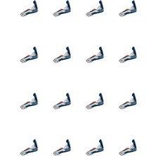 Bosch Değiştirilebilir Maket Bıçağı 180MM, Set 16 Adet, Profesyonel Kalite