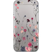 Iphone 6/6s Uyumlu Baskılı Yumuşak Silikon Şeffaf Telefon Kılıfı