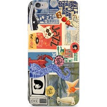 Iphone 6/6s Uyumlu Baskılı Yumuşak Silikon Şeffaf Telefon Kılıfı