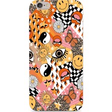 Iphone 6/6s Uyumlu Baskılı Yumuşak Silikon Şeffaf Telefon Kılıfı