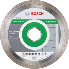 Bosch 125MM Elmas Kesme Disk, Dayanıklı ve Güçlü, Profesyonel Kullanım