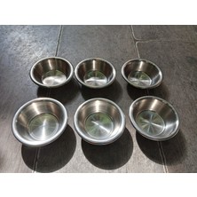 Emrullah Rostfrei 304 Kalite Paslanmaz Sosluk & Reçellik 6.5cm 6ADET