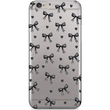 Iphone 6 Plus / 6s Plus Uyumlu Baskılı Yumuşak Silikon Şeffaf Telefon Kılıfı