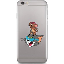 Iphone 6 Plus / 6s Plus Uyumlu Baskılı Yumuşak Silikon Şeffaf Telefon Kılıfı