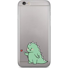 Iphone 6/6s Uyumlu Baskılı Yumuşak Silikon Şeffaf Telefon Kılıfı