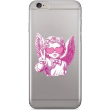 Iphone 6/6s Uyumlu Baskılı Yumuşak Silikon Şeffaf Telefon Kılıfı