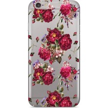 Iphone 6/6s Uyumlu Baskılı Yumuşak Silikon Şeffaf Telefon Kılıfı