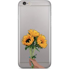 Iphone 6 Plus / 6s Plus Uyumlu Baskılı Yumuşak Silikon Şeffaf Telefon Kılıfı