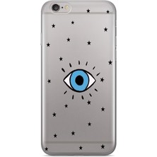 Iphone 6 Plus / 6s Plus Uyumlu Baskılı Yumuşak Silikon Şeffaf Telefon Kılıfı