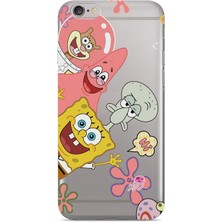 Iphone 6 Plus / 6s Plus Uyumlu Baskılı Yumuşak Silikon Şeffaf Telefon Kılıfı