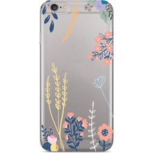 Iphone 6 Plus / 6s Plus Uyumlu Baskılı Yumuşak Silikon Şeffaf Telefon Kılıfı