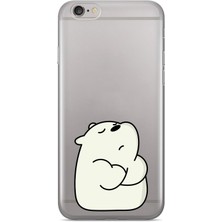 Iphone 6/6s Uyumlu Baskılı Yumuşak Silikon Şeffaf Telefon Kılıfı