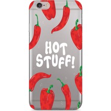 Iphone 6 Plus / 6s Plus Uyumlu Baskılı Yumuşak Silikon Şeffaf Telefon Kılıfı