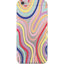 Iphone 6 Plus / 6s Plus Uyumlu Baskılı Yumuşak Silikon Şeffaf Telefon Kılıfı