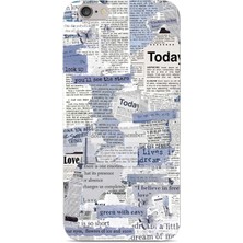 Iphone 6/6s Uyumlu Baskılı Yumuşak Silikon Şeffaf Telefon Kılıfı