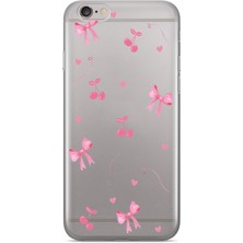 Iphone 6/6s Uyumlu Baskılı Yumuşak Silikon Şeffaf Telefon Kılıfı