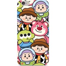 Iphone 6 Plus / 6s Plus Uyumlu Baskılı Yumuşak Silikon Şeffaf Telefon Kılıfı