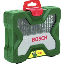 Bosch X/line 33 Parça Çok Amaçlı Aksesuar Seti, Şık ve Kullanışlı Kompleksiyon