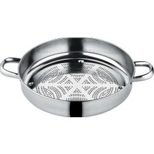 Emrullah Rostfrei Paslanmaz Çelik Kulplu Süzgeç 25CM