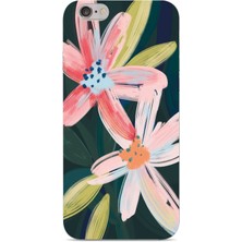 Iphone 6 Plus / 6s Plus Uyumlu Baskılı Yumuşak Silikon Şeffaf Telefon Kılıfı